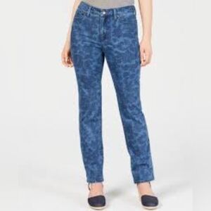 Charter Club Denim Floral Print Jeans